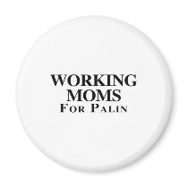 WORKING MOMS FOR PALIN magnets