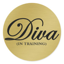Working on becoming a diva 2 sticker