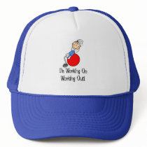 Working On Working Out Hat by stick_figures Working On Working Out Hat
