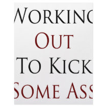 Working Out To Kick Some Ass letterhead