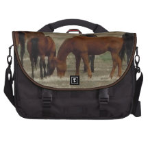 Working Ranch Cow Horses Western Computer Bag