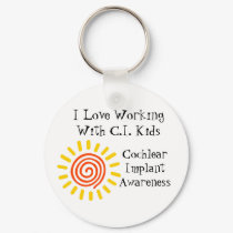 Working with CI kids keychain