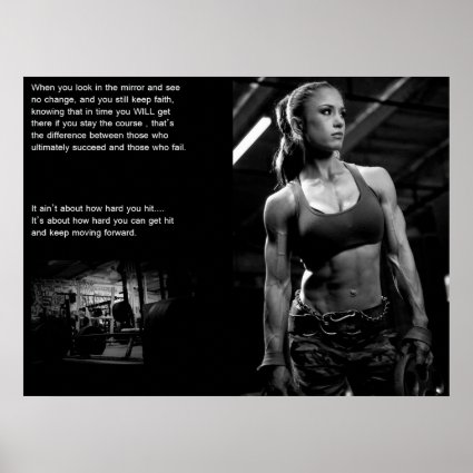 Workout Motivation Poster