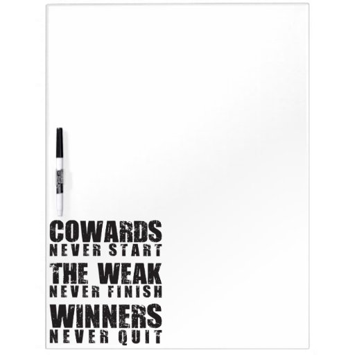 Workout Motivational DryErase Whiteboards Zazzle