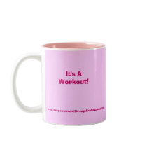 Workout Mug by ETEDPoleDance Workout Mug