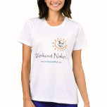 workout naked - womens t-shirts