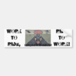 WorkToRide/RideToWork Bumper Sticker
