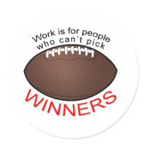 WorktshirtFootBlack Sticker