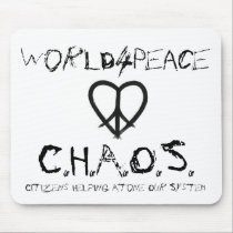 World4Peace - C.H.A.O.S. mousepads