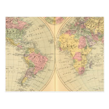 World 10 postcards