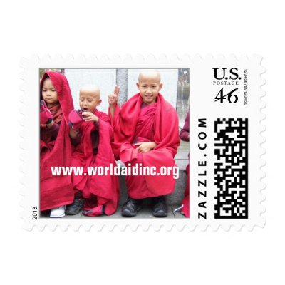 World Aid Inc Stamp by rikaberg