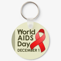 World AIDS Day Keychain