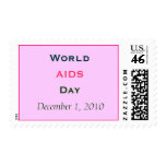 World AIDS Day -with day 2010 Postage Stamp