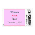 World AIDS Day -with day 2010 postage
