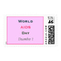 World AIDS Day - with day 2010 postage