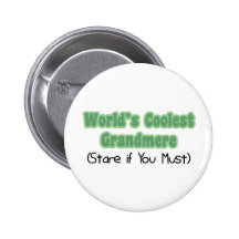 World's Coolest Grandmere Pins