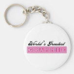 World's Greatest Grammie Keychains