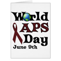 WORLD APS DAY GREETING CARDS