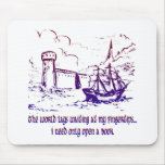 World at My Fingertips Mouse Pads