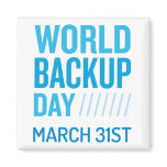 World Backup Day Magnet