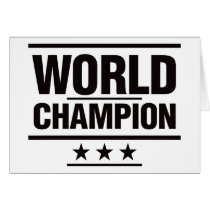 World Champion cards