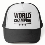 World Champion hats