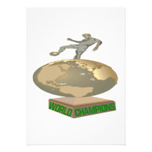 World Champions Custom Invitation
