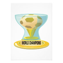 World Champions Personalized Invitation