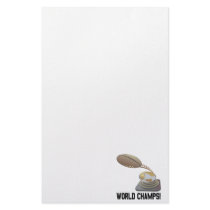 World Champs Custom Stationery