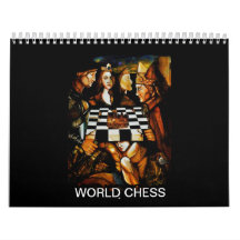 WORLD CHESS CALANDER WALL CALENDARS