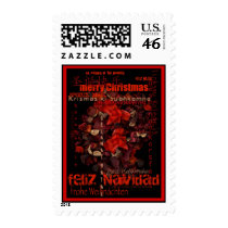 World Christmas postage