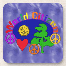 World Citizen Drink Coaster