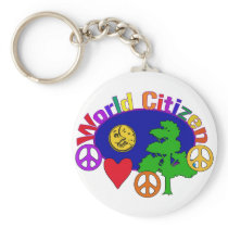 World Citizen Keychains