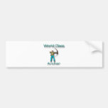 World Class Archer blue Bumper Stickers