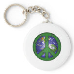 World Coexist Key Chains
