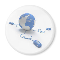 World Connection magnets by beverlytazangel World Connection magnets