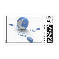 World Connection postage
