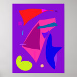 World Contemporary Art Season Winter Color 43 Poster