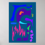 World Contemporary Art Season Winter Color 65 Posters
