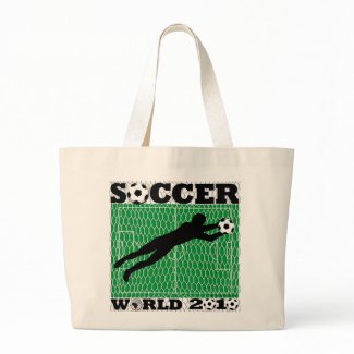 World Cup 2010 Blue Field Goal  bag