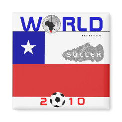 World Cup 2010 Chile Magnet magnet