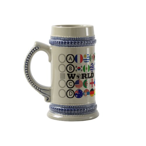 World Cup 2010 Flags Group Stein Mug mug