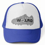 World Cup 2010 Silver Blue Hat