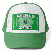 World Cup 2010 Soccer Field Green Hat hat