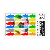 World Cup Soccer Shoes Postage stamp