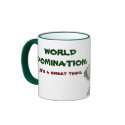 WORLD DOMINATION mug