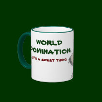 WORLD DOMINATION mug