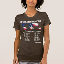 World Domination Tour T Shirts