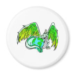 World Dragon Refrigerator Magnet