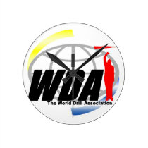 World Drill Association Clock wall clocks